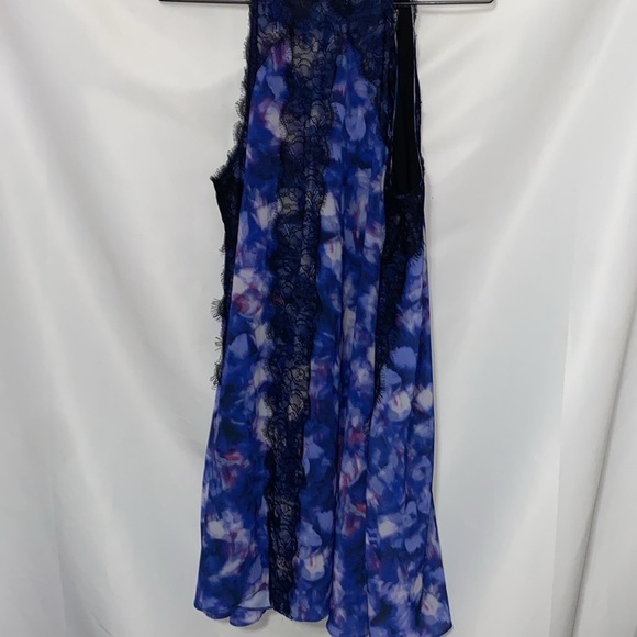 NWT BELLE BADGLEY MISCHKA DRESS SIZE 12 HALTER  STYLE LACE BOHEMIAN CLASSY DRESS - Picture 5 of 12